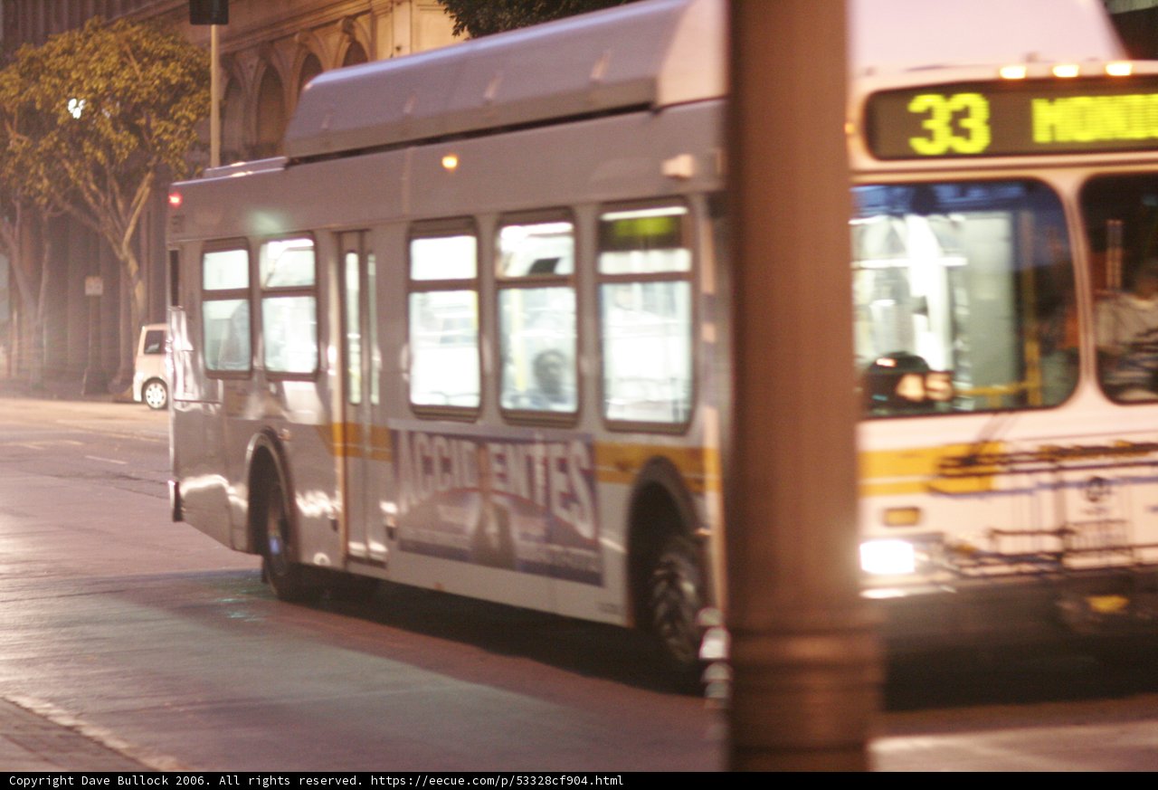 The White Tour Bus on the Road