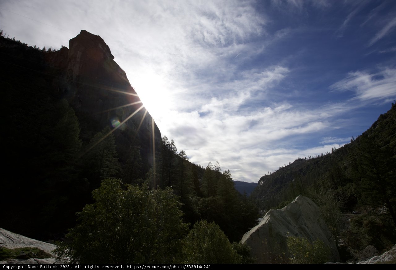 Sunlit Splendor: Yosemite's Rugged Charm