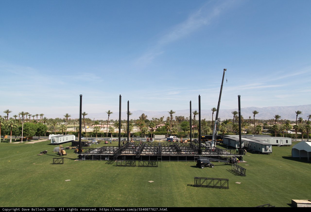 Stage in the Open Field