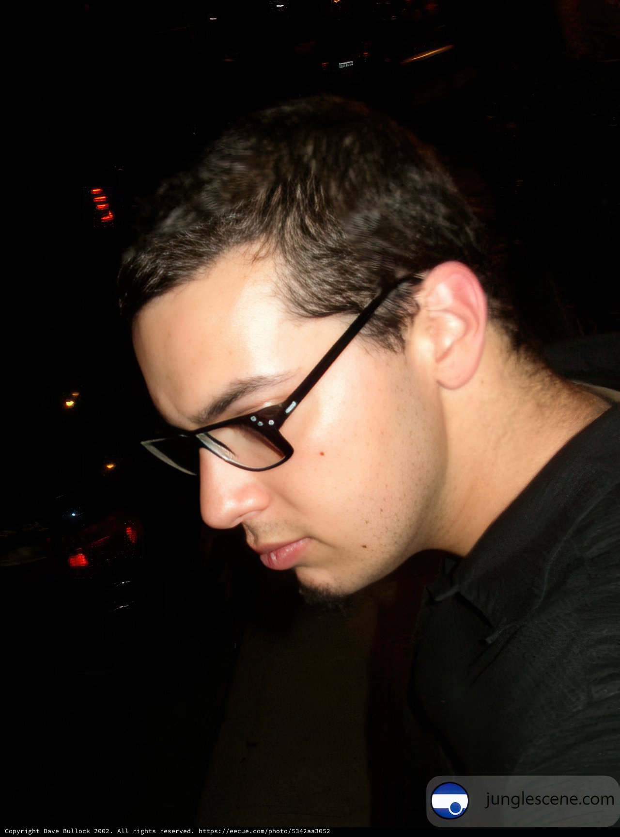 Dave B: A Portrait of a Man with Glasses