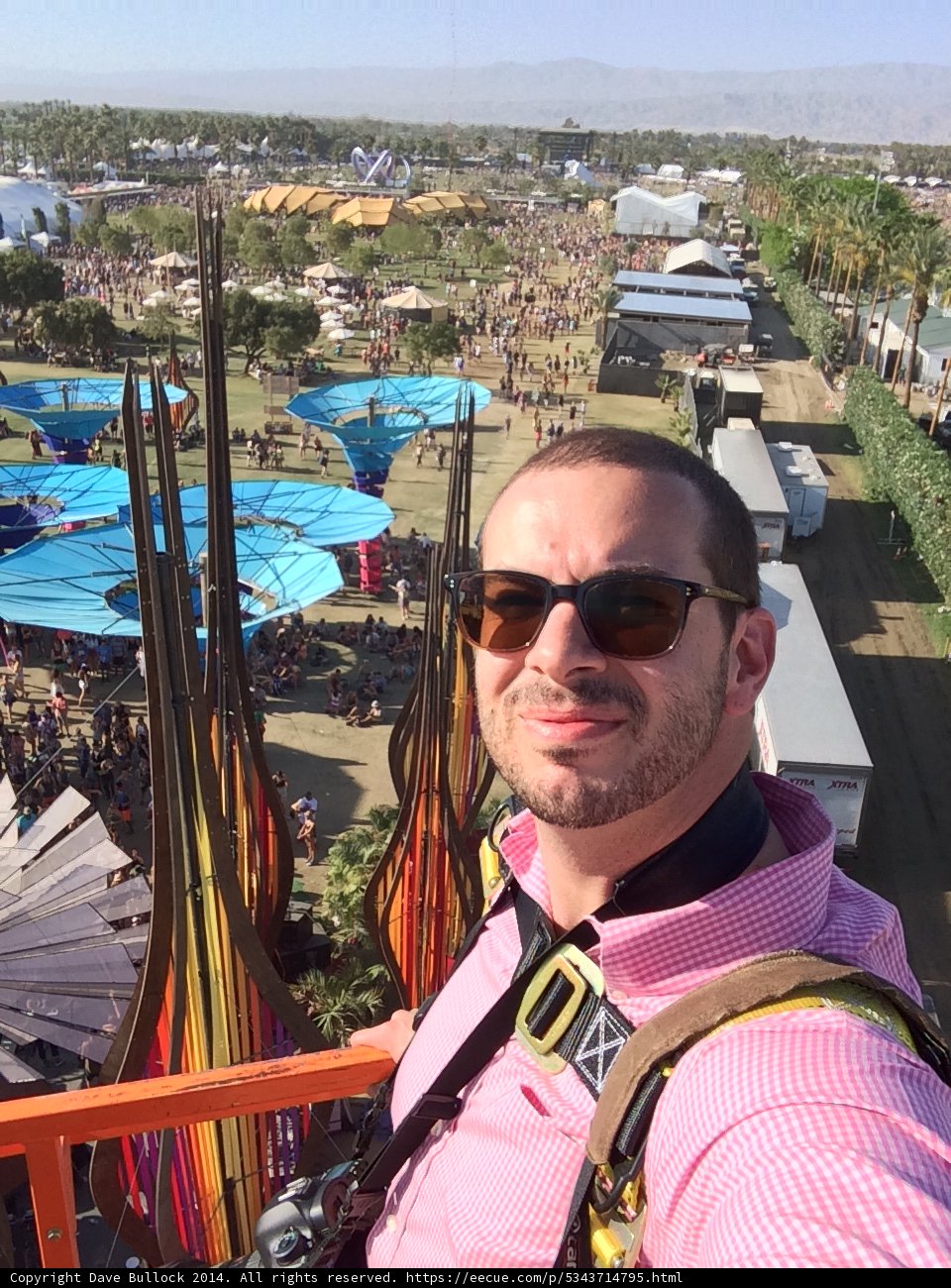 Pink Selfie-taker at Empire Polo Club