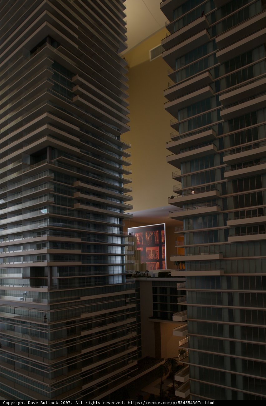 Towering Urban Apartment Building
