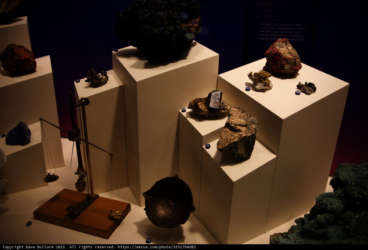 Radiant Minerals at California Academy of Sciences