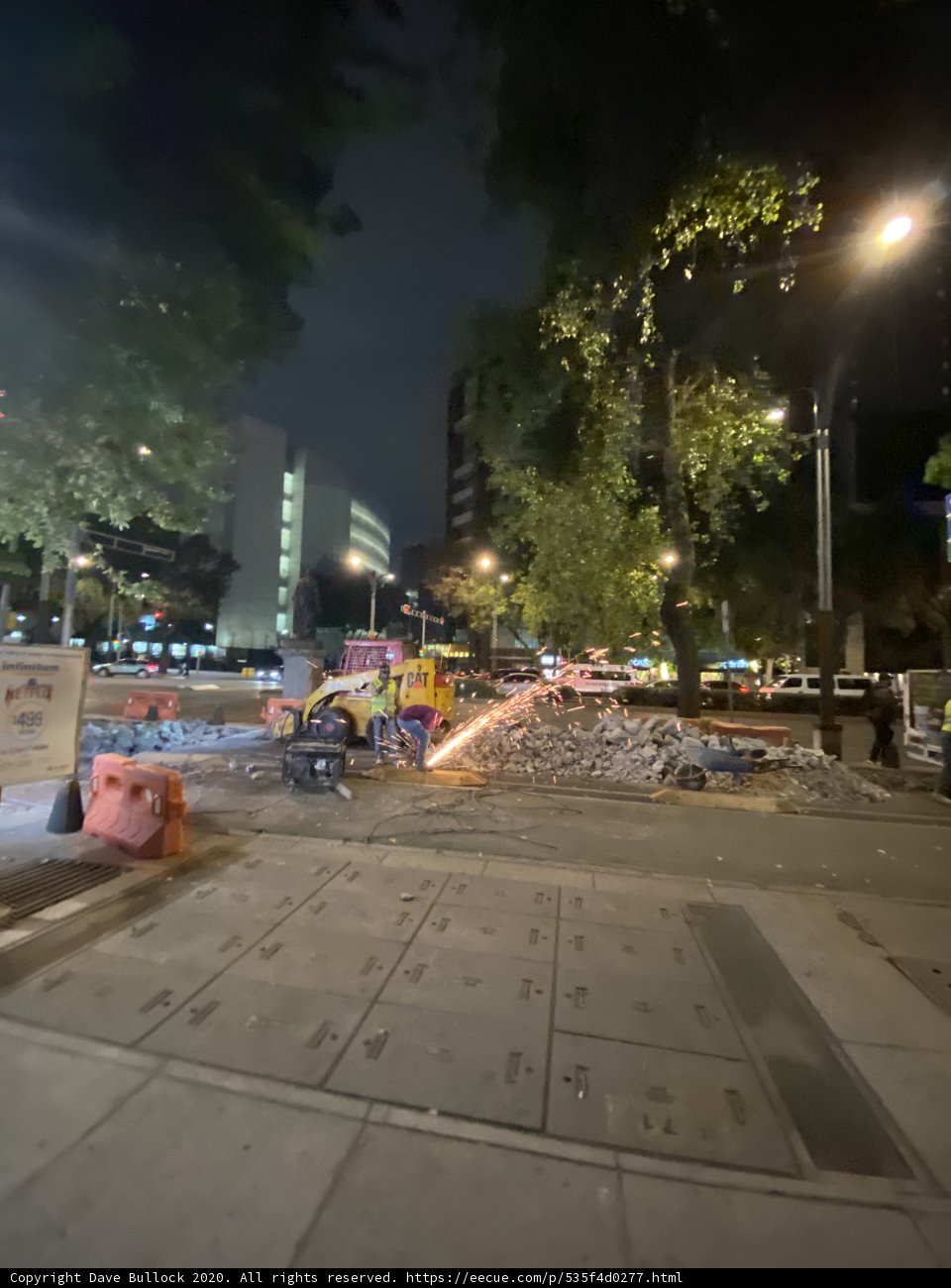 Construction Zone in the City