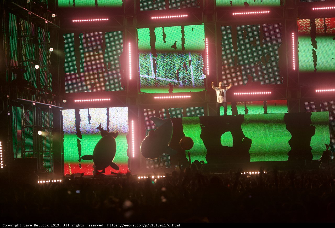 Moby Takes the Coachella Stage