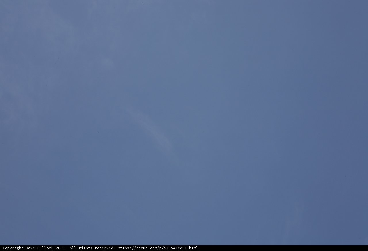 Flying High in the Azure Sky