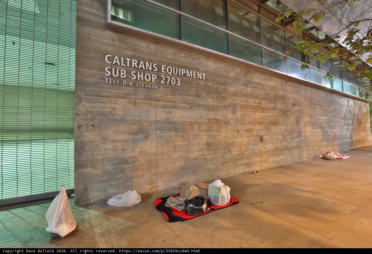 Homelessness Amidst the Cityscape