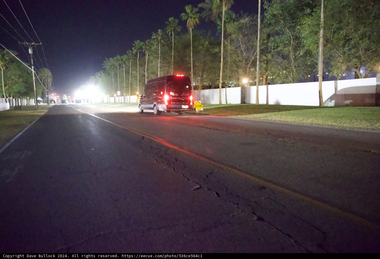 Midnight Journey: Coachella 2024 Night Transit