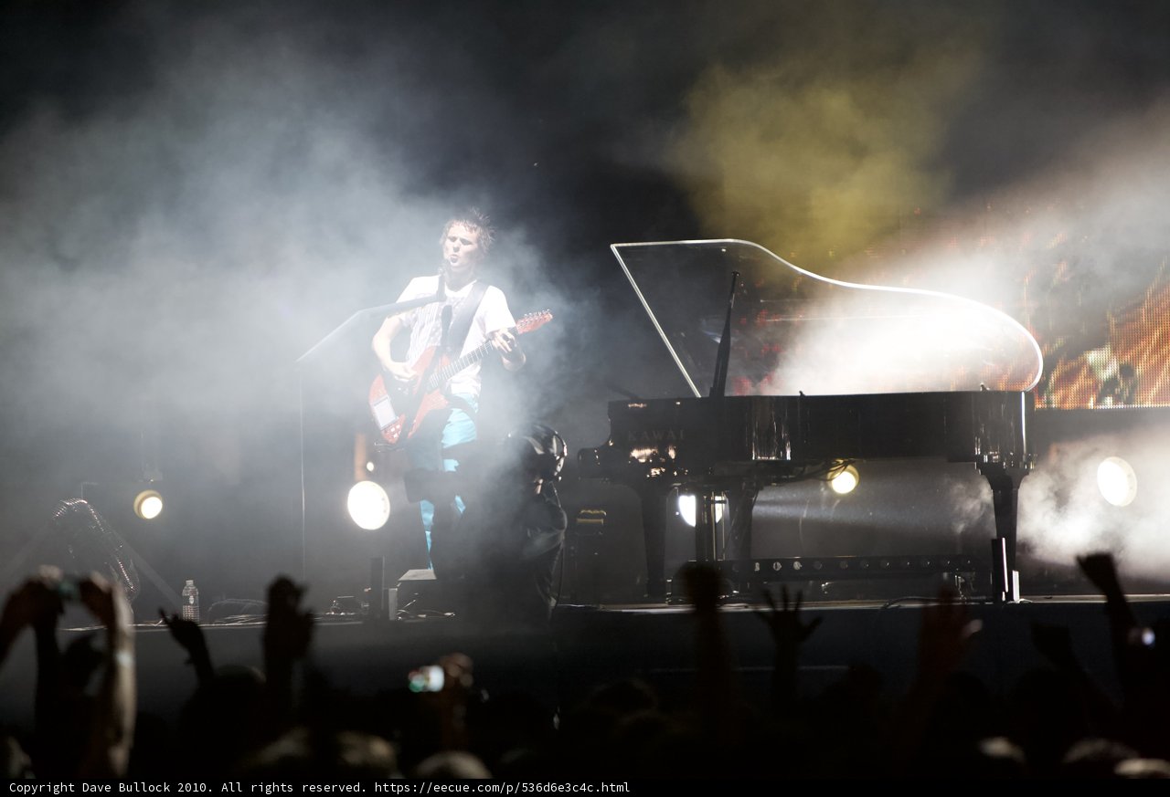Matthew Bellamy rocks the stage at Coachella