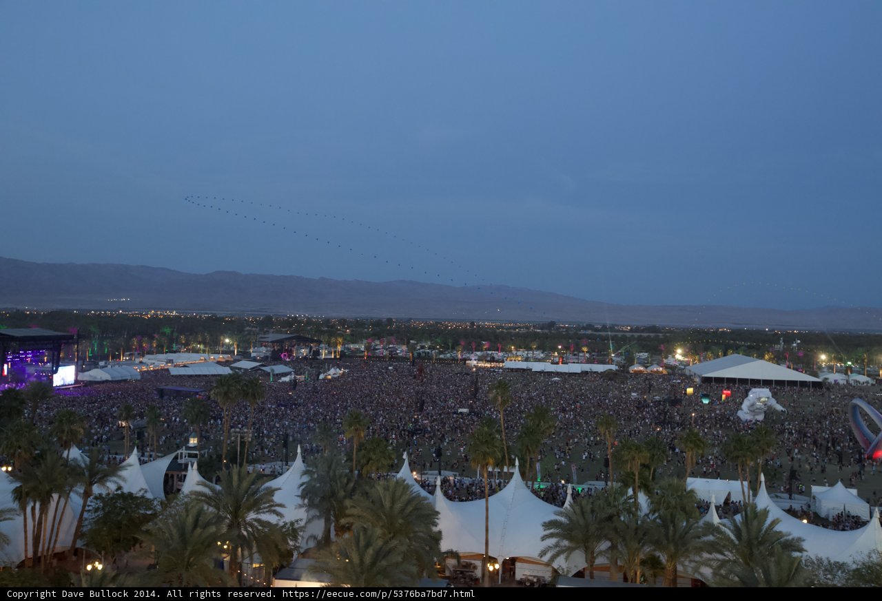 A Sea of Music Lovers at Coachella