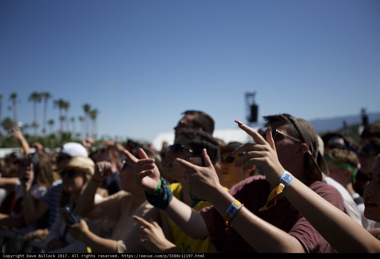 Hands Up at Coachella