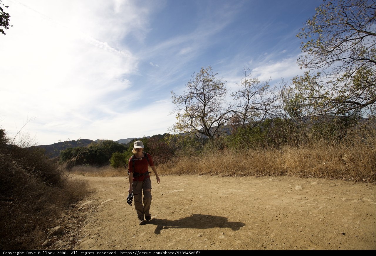 Trekking through the Gravel Road