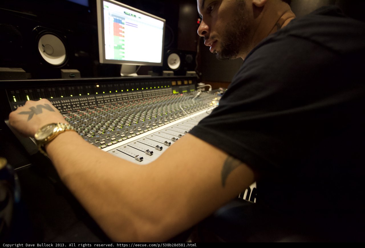 Recording Session with Disiz