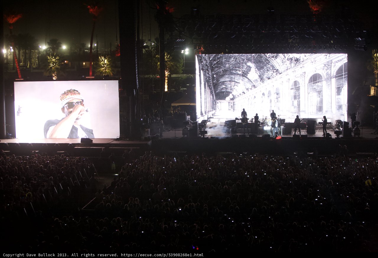 Coachella Concert Crowd