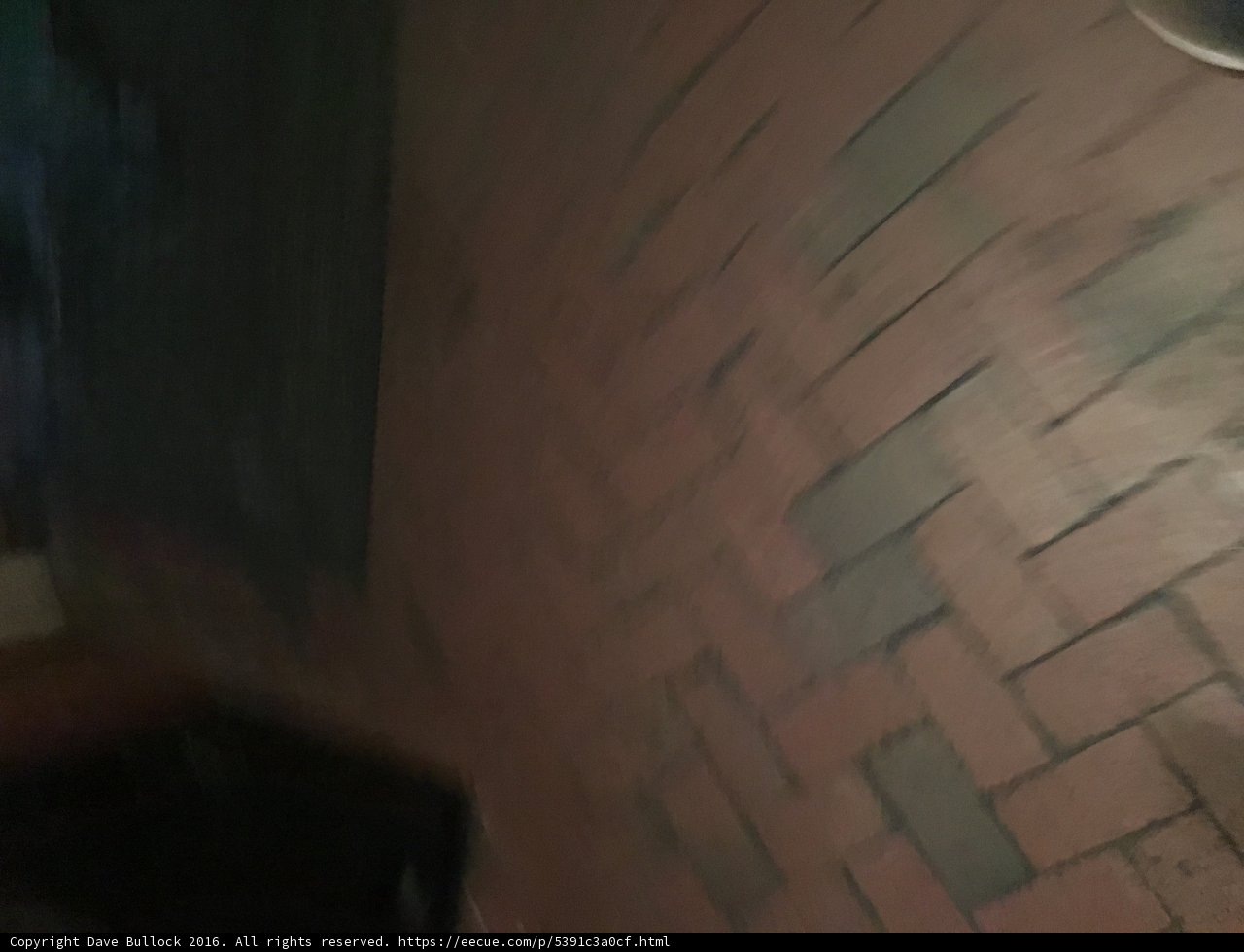 Blurred Walk on the Santa Fe Streets