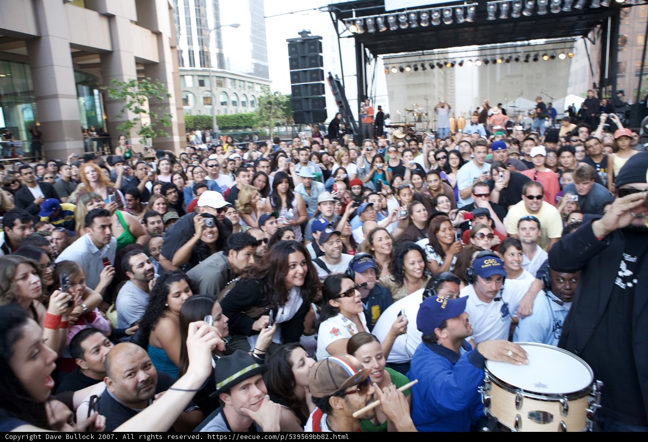 Drumming up the Crowd