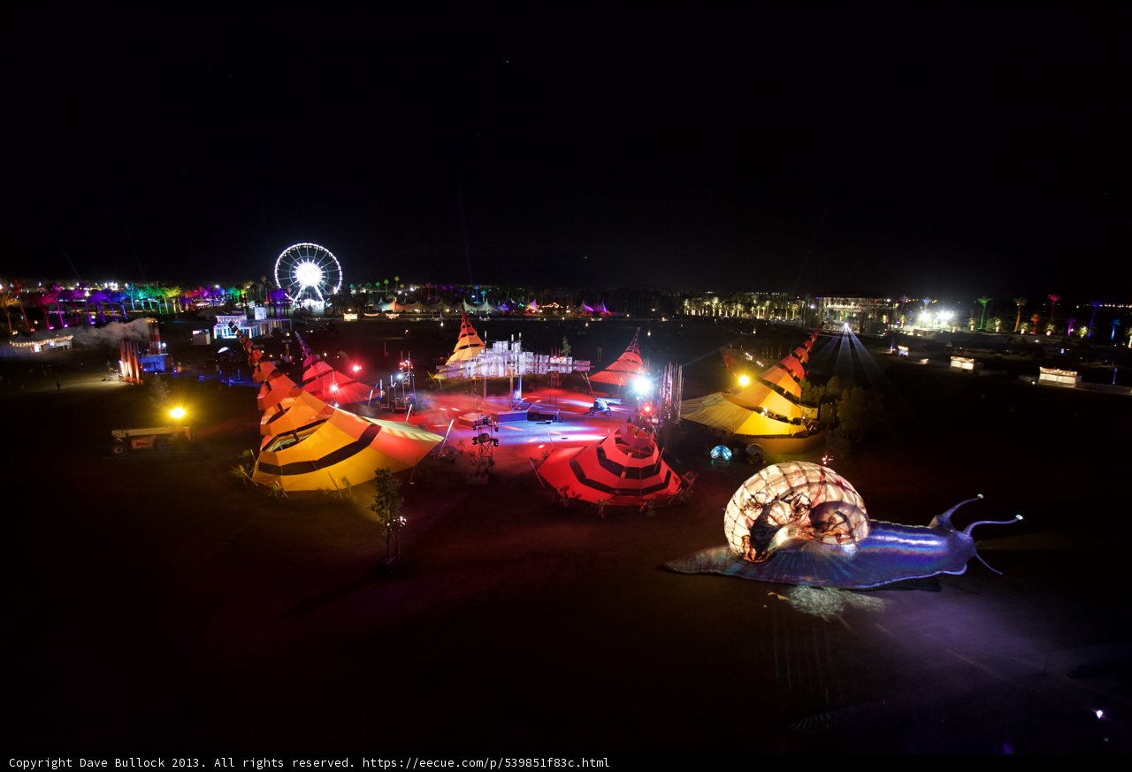 Nighttime Fun at Coachella