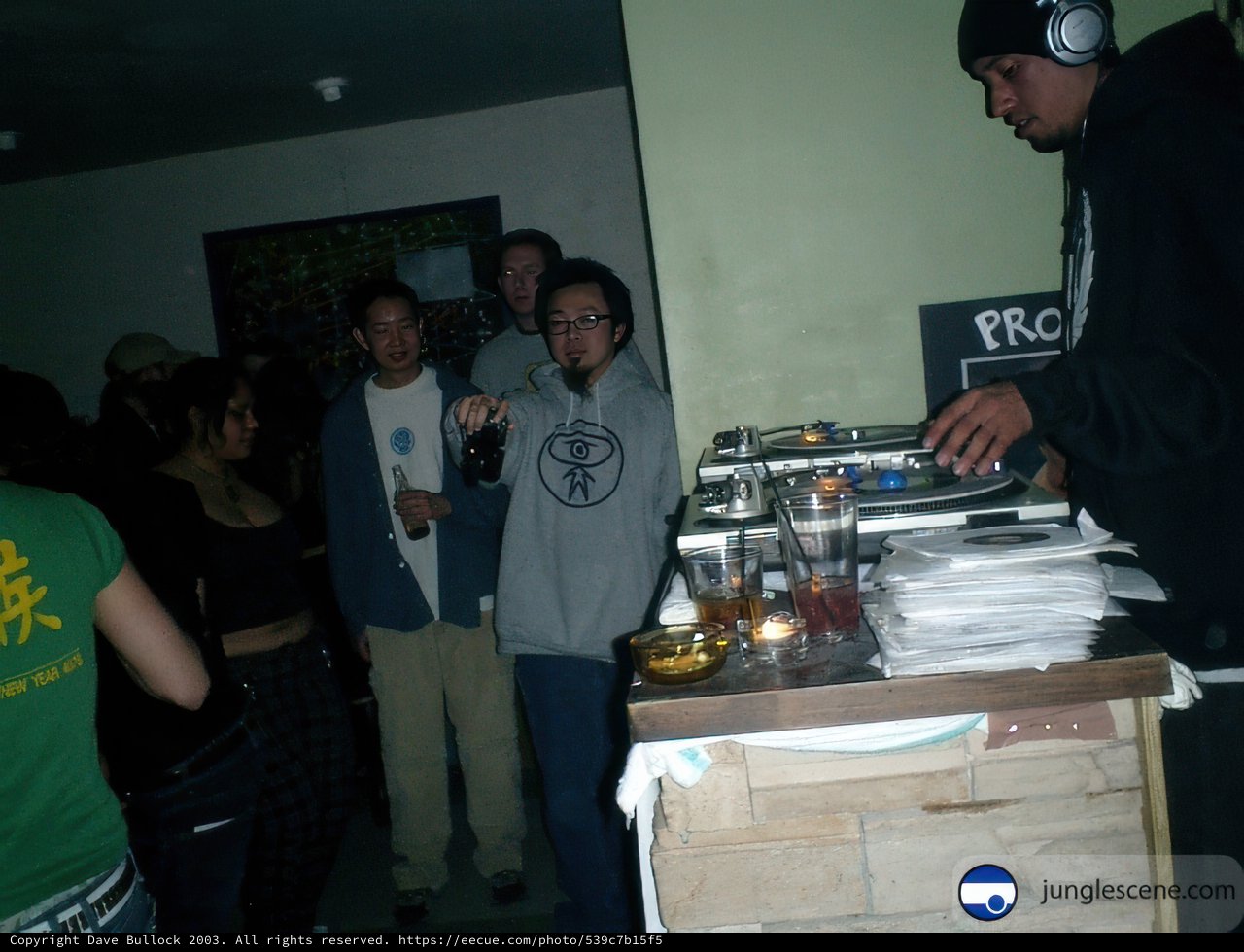 DJ Entertainment at Cafeteria Table