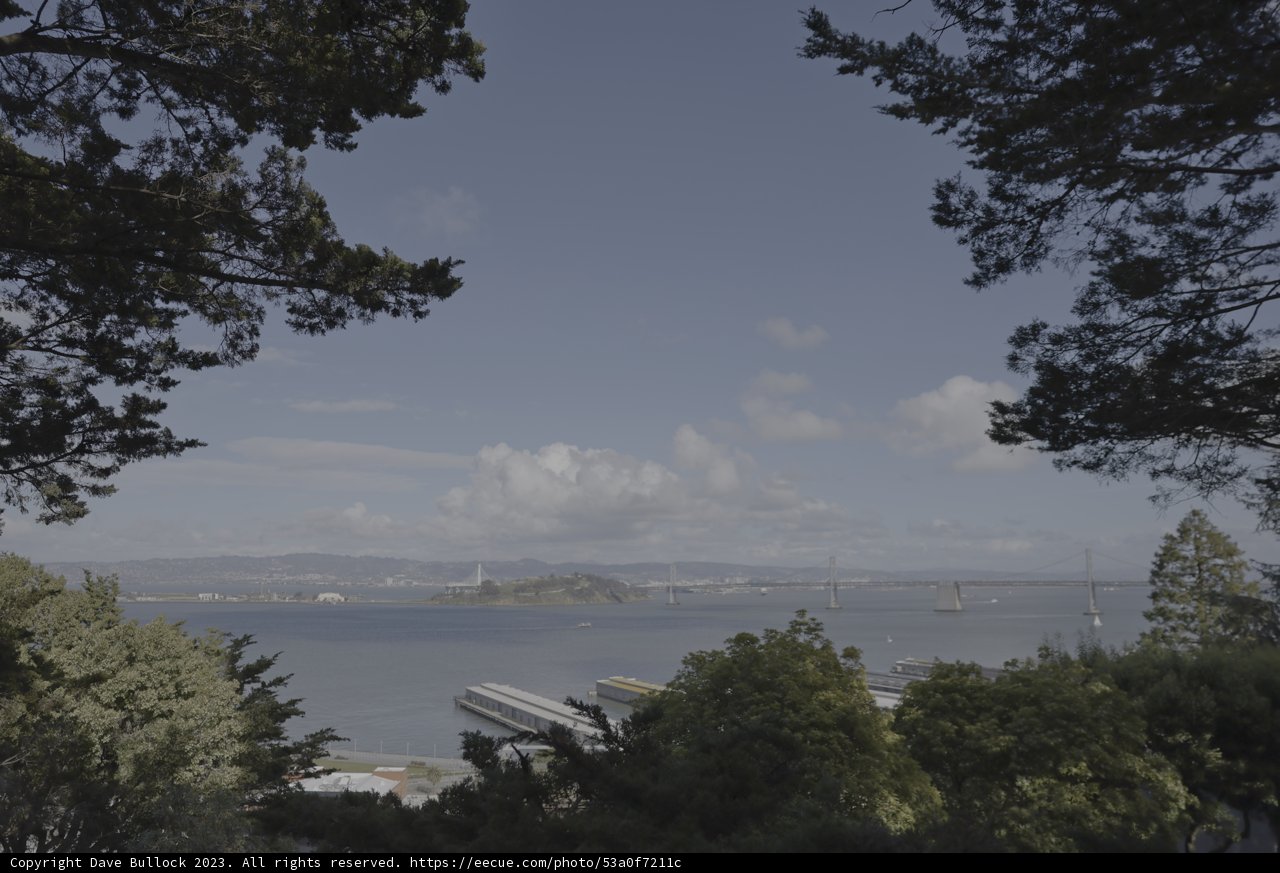 Overlooking the Serene Bay