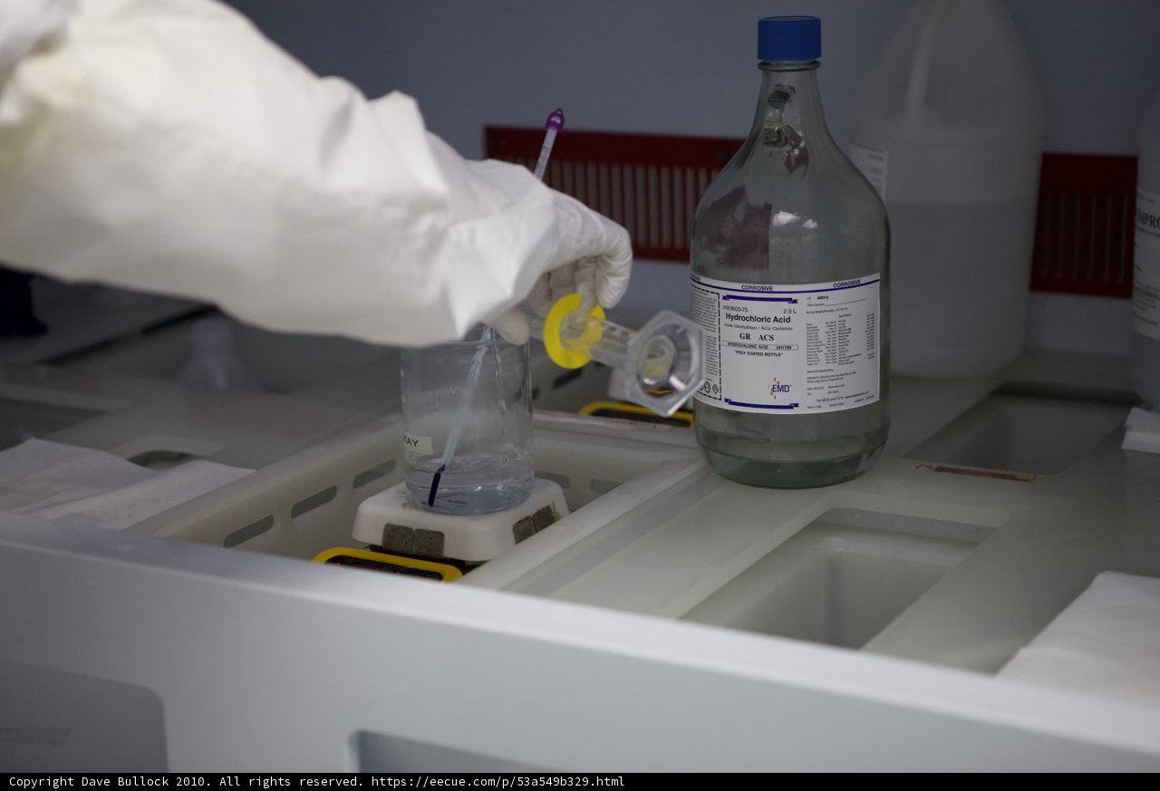 Scientist Conducting Lab Experiments