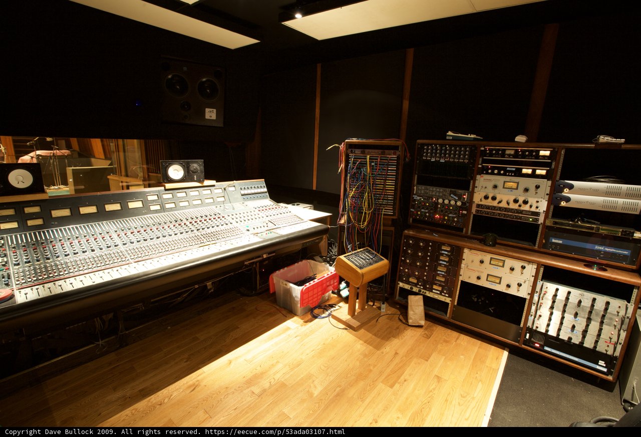 Inside the 2009 EastWest Recording Studio