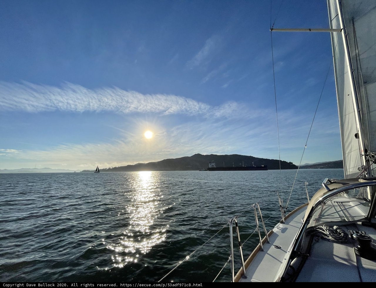 Sailing under the San Francisco Sun