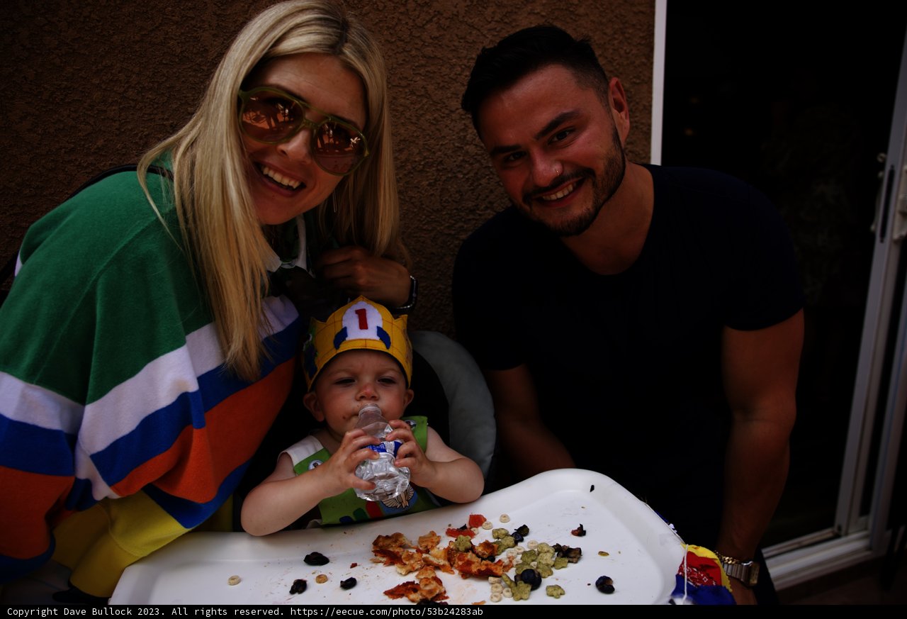 Celebrating Wesley's First Milestone