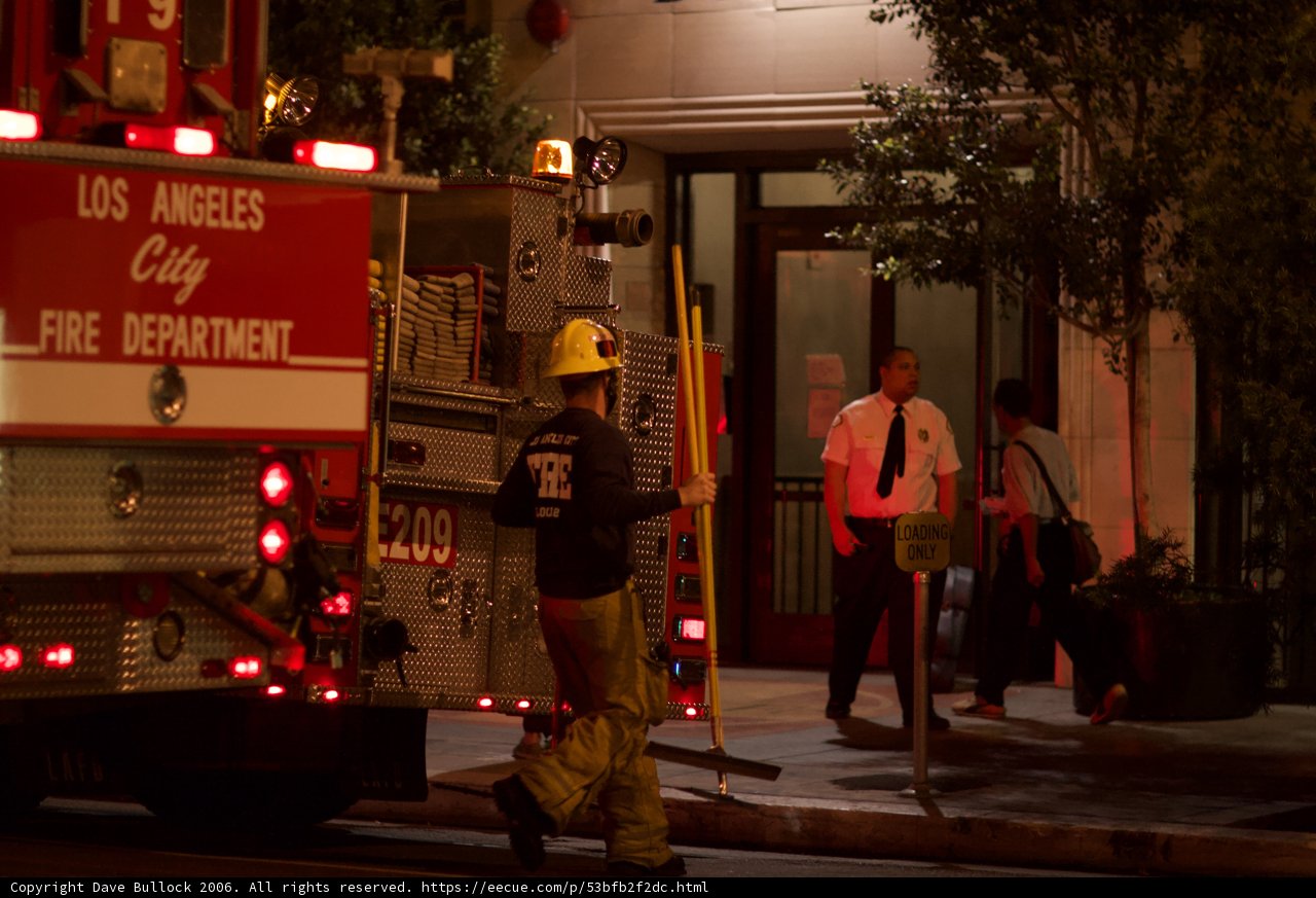 Fire Truck on Duty