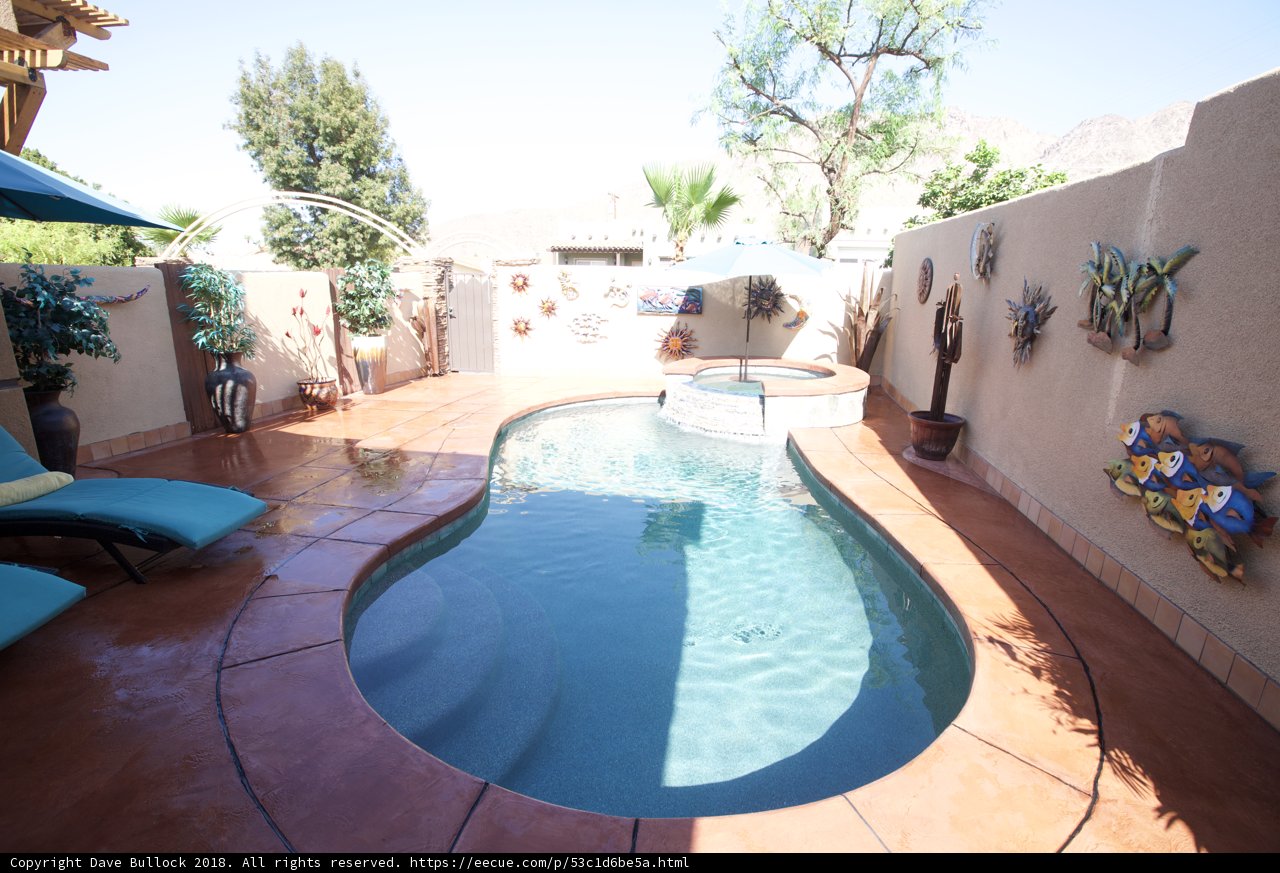 Relaxation in the Villa's Poolside Paradise