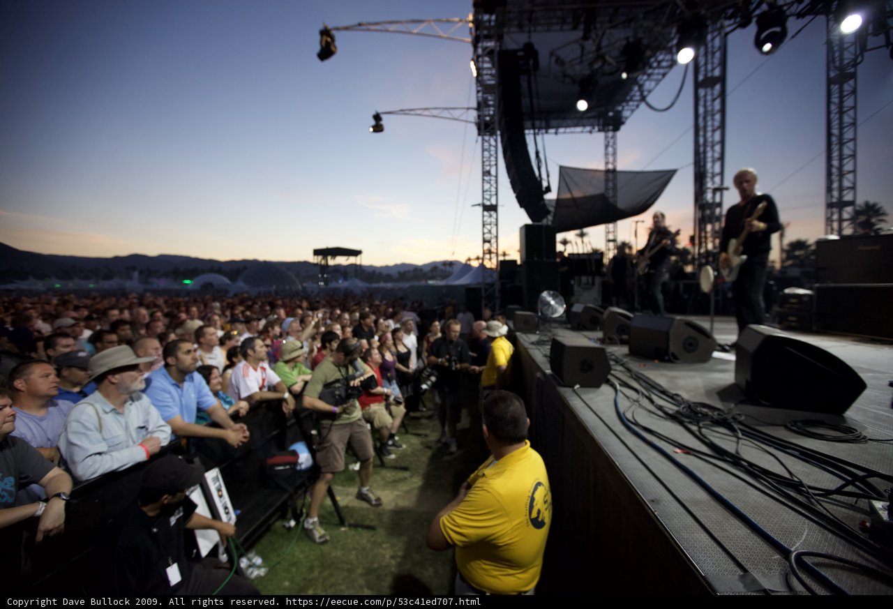 Sunset Concert Crowd