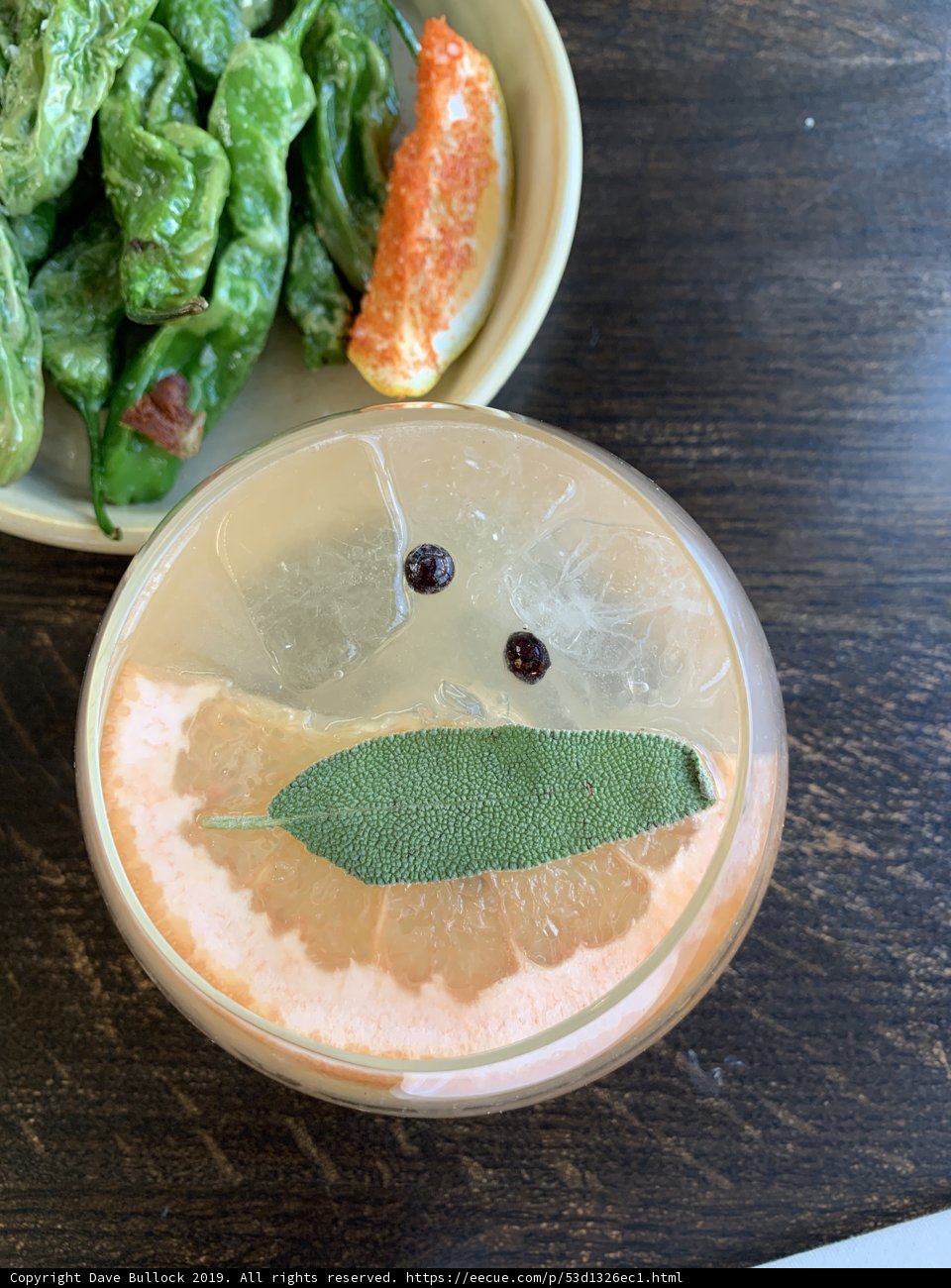 Face on my plate