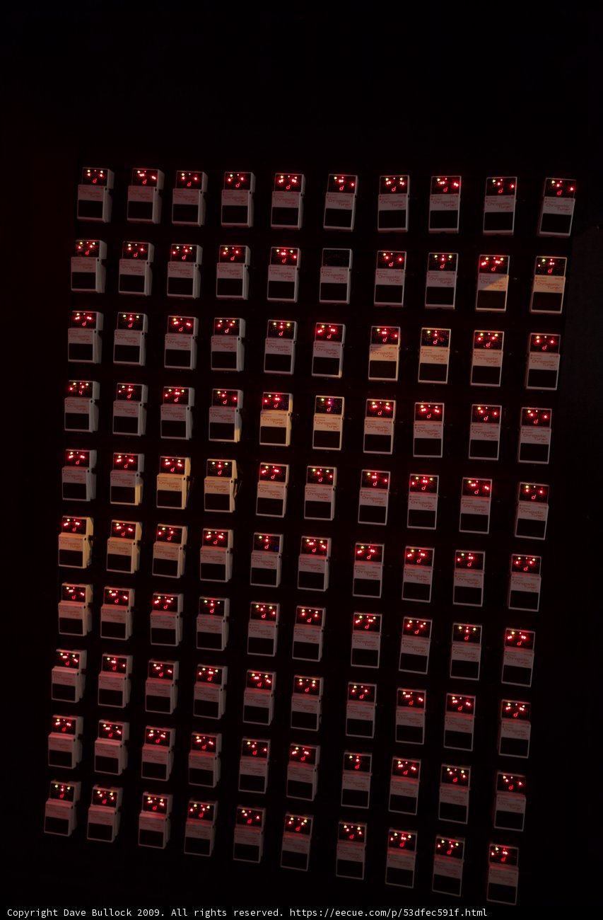 Illuminated Wall of Hardware