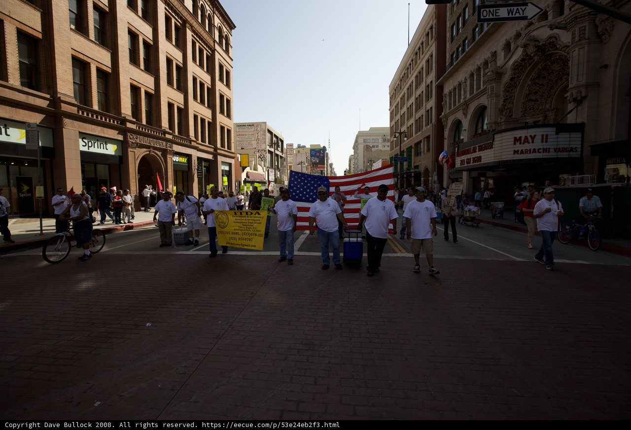May Day Rally: Patriotic People