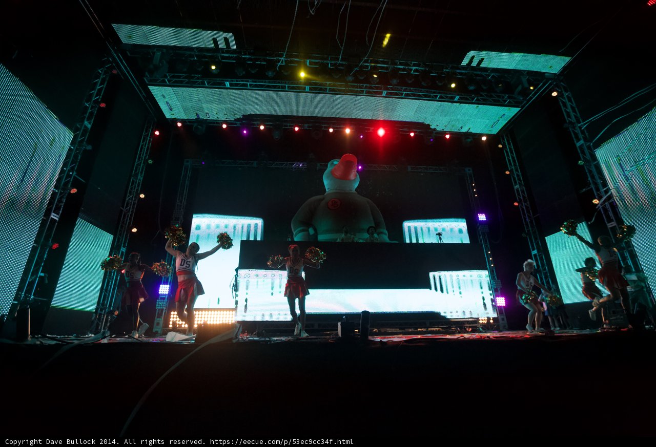 Rocking Out with a Giant Teddy Bear