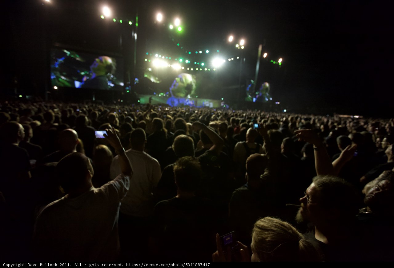 Night Sky Rock Concert