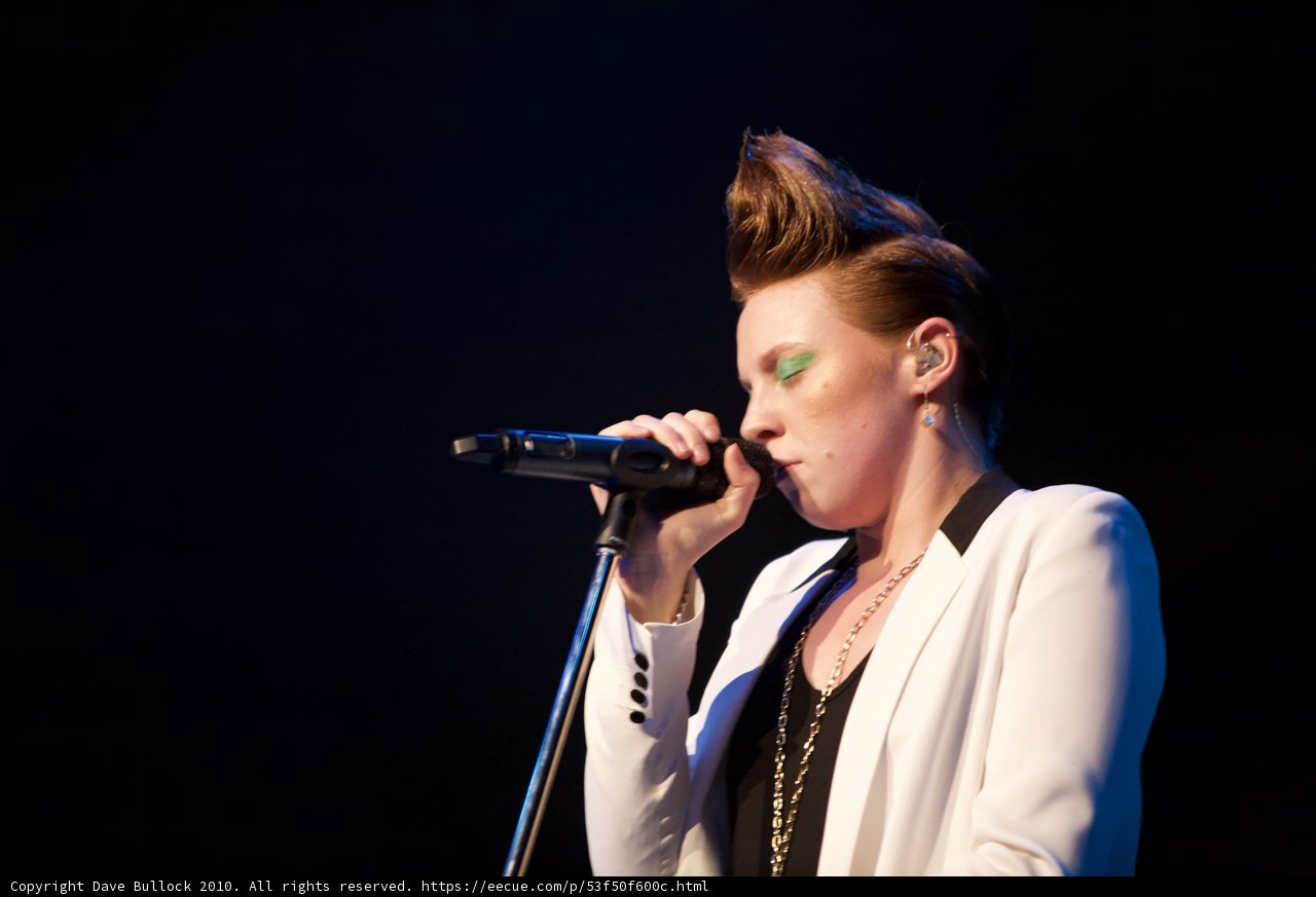Mohawked Diva Rocks Coachella Stage