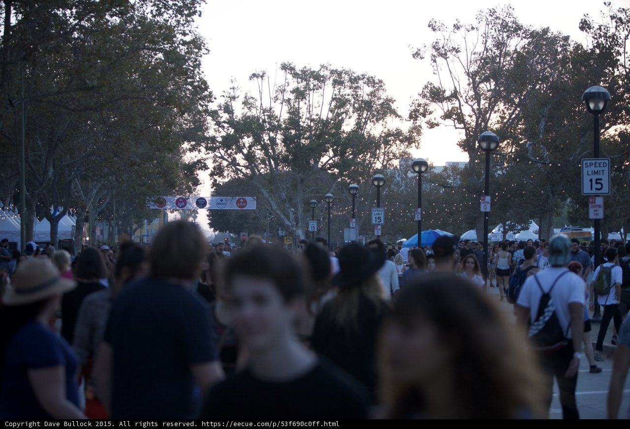 Evening Festival Atmosphere