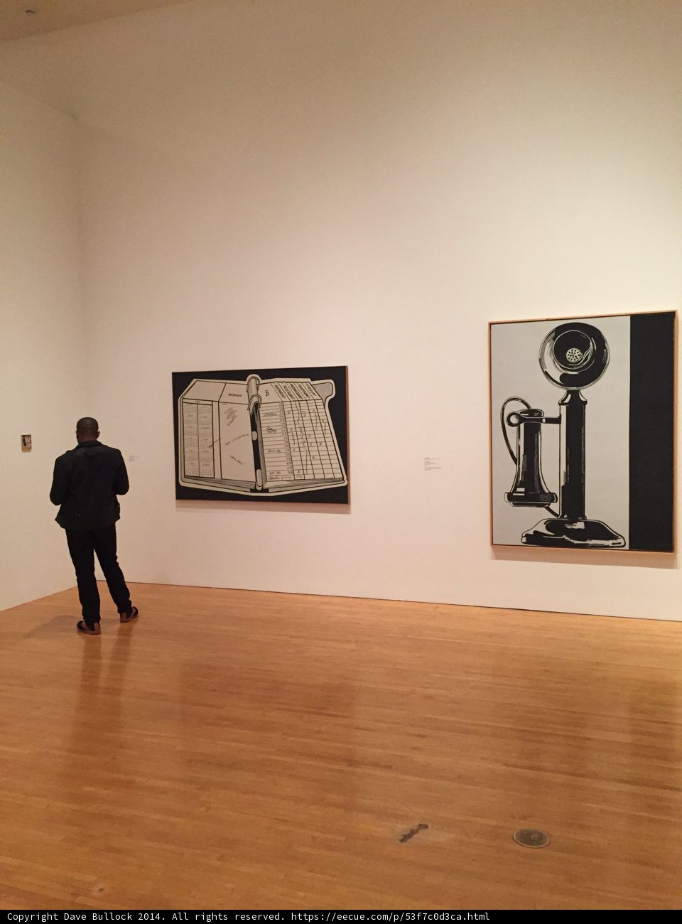 A Man Contemplating Art