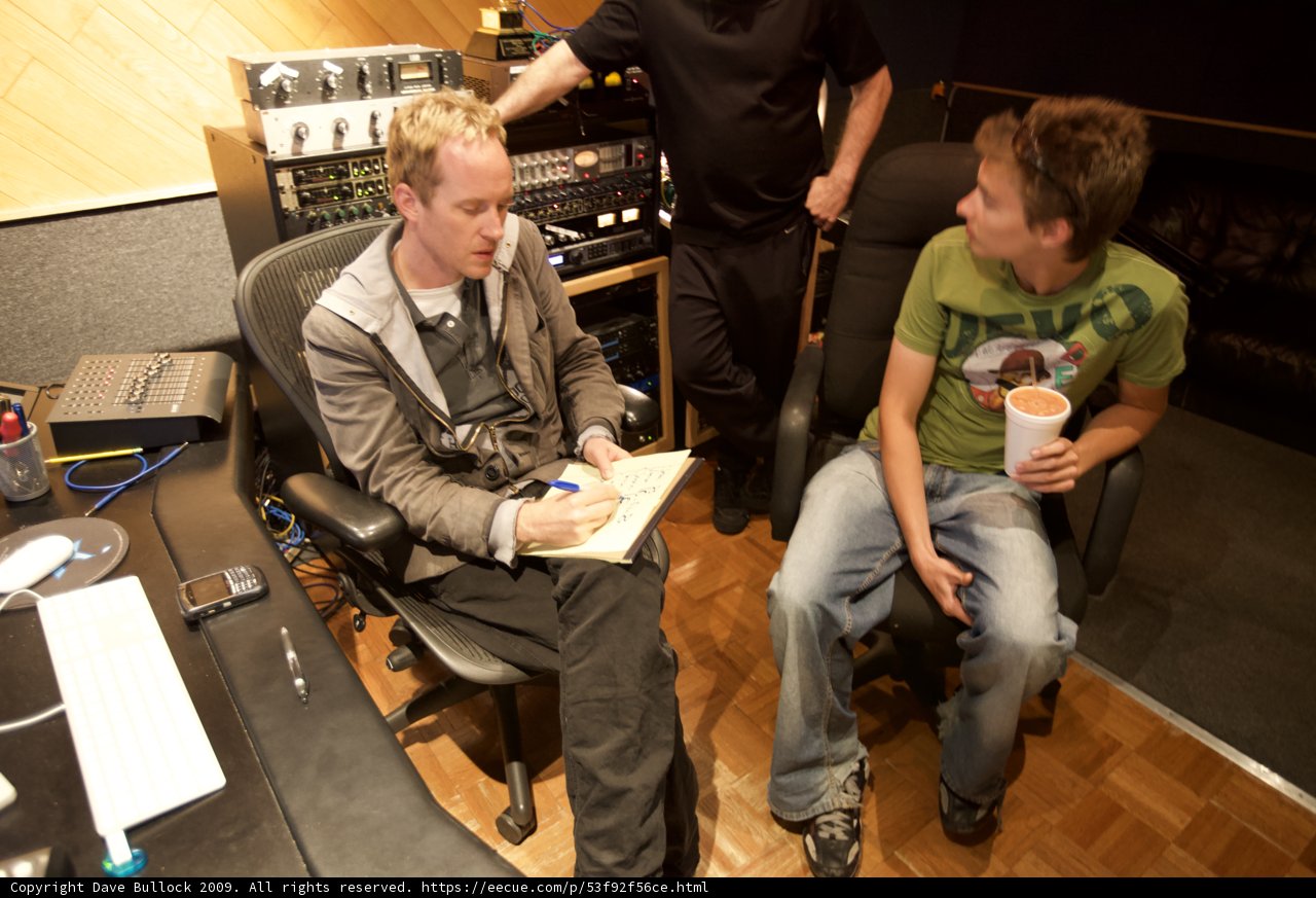 Relaxing in the Studio