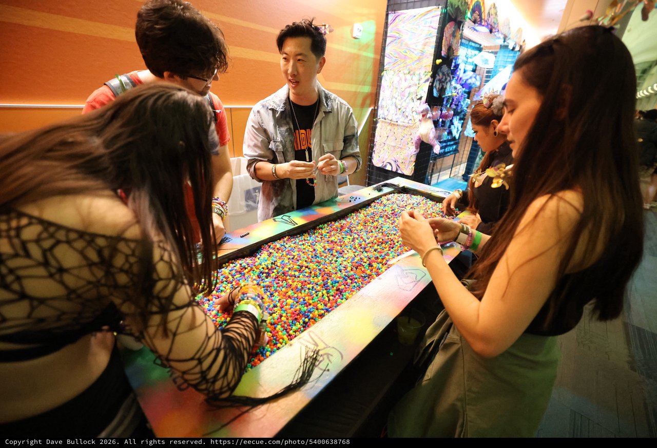 Kandi Bead Making at Wobbleland Music Festival 2026