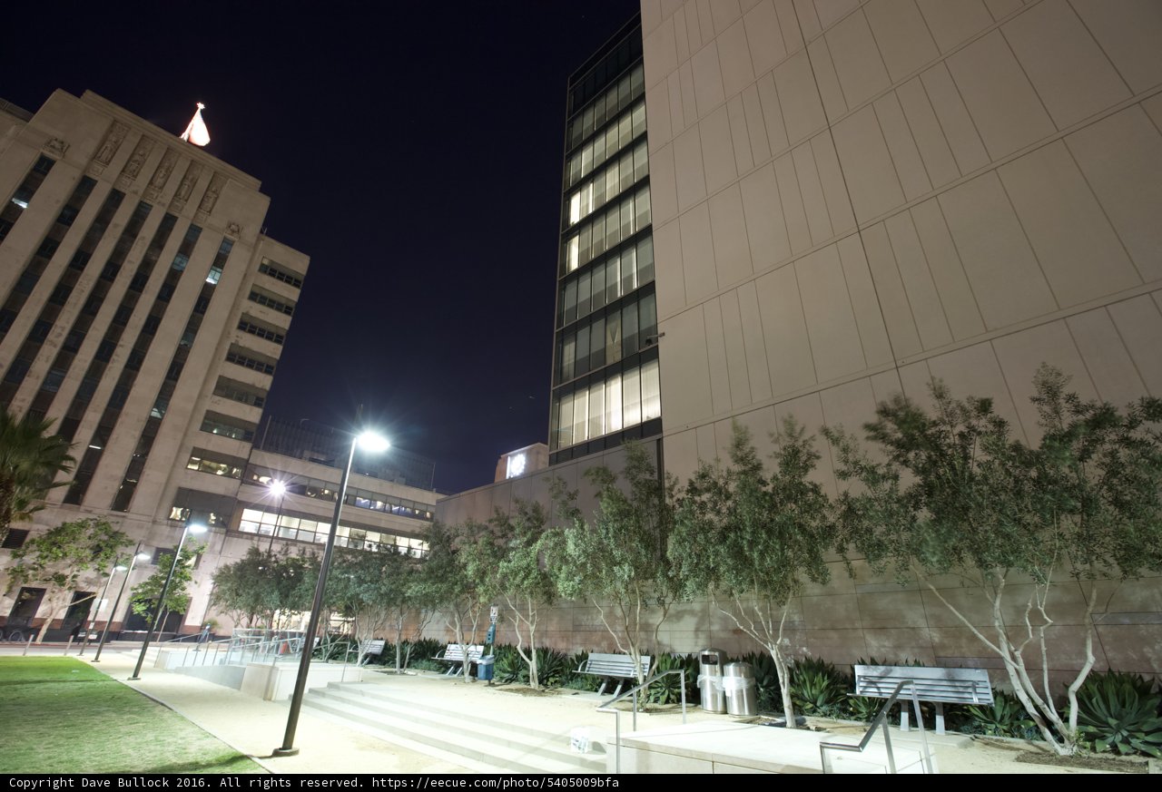 Nighttime at City Hall