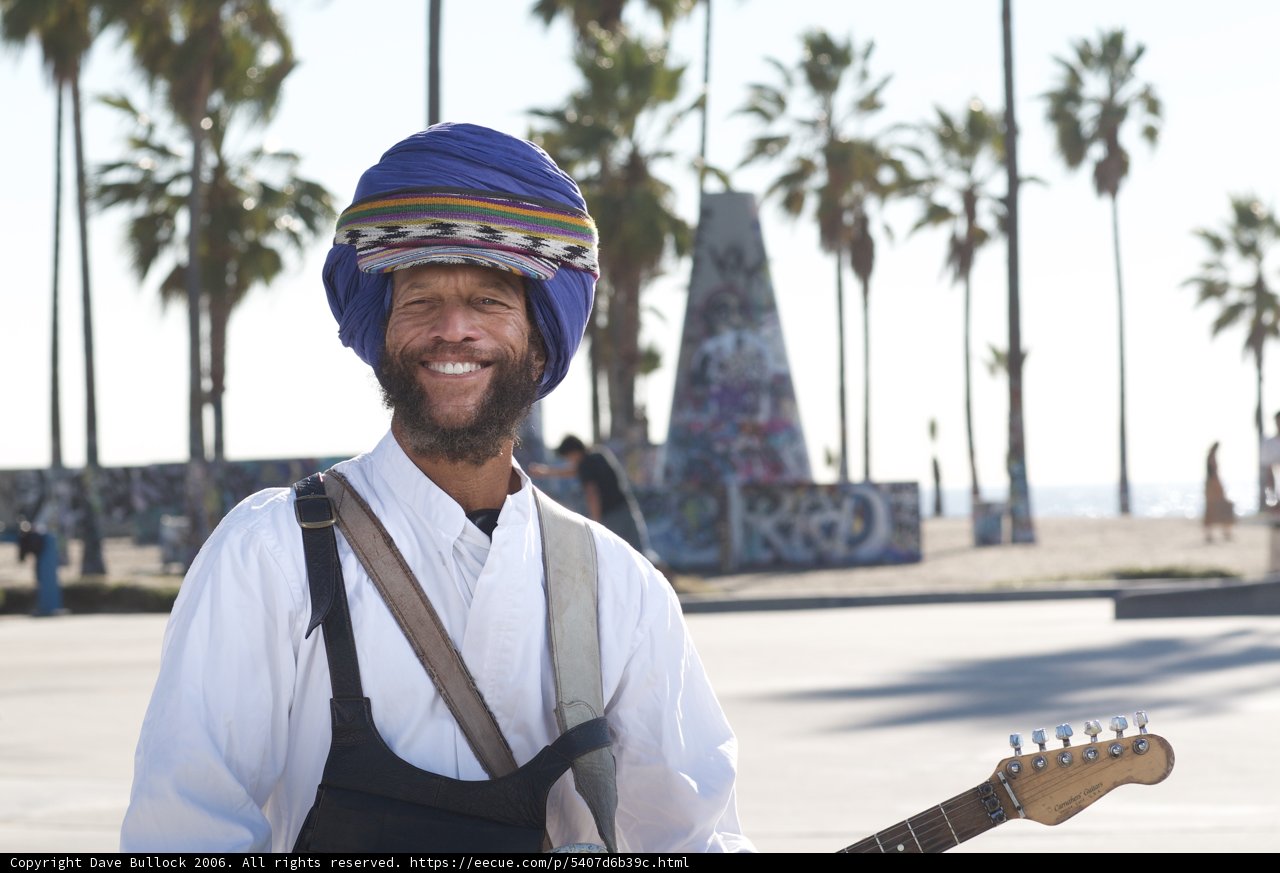 Musical Performance under Palm Trees