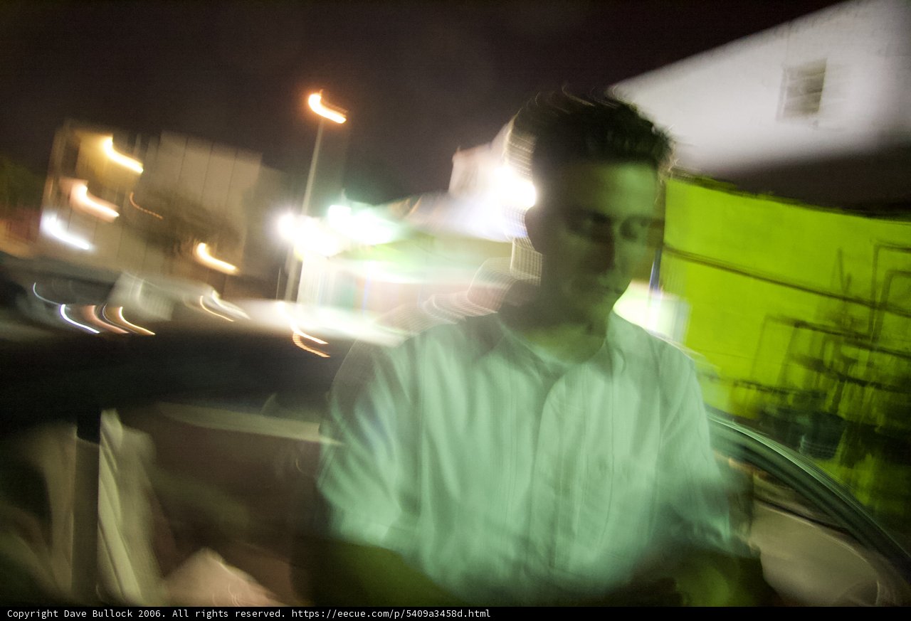 Blurry Night Ride