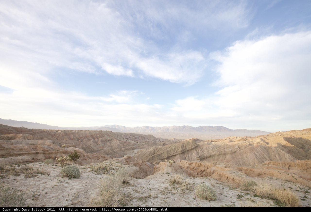 Overlooking Anza-Borrego's Vast Desert Landscape