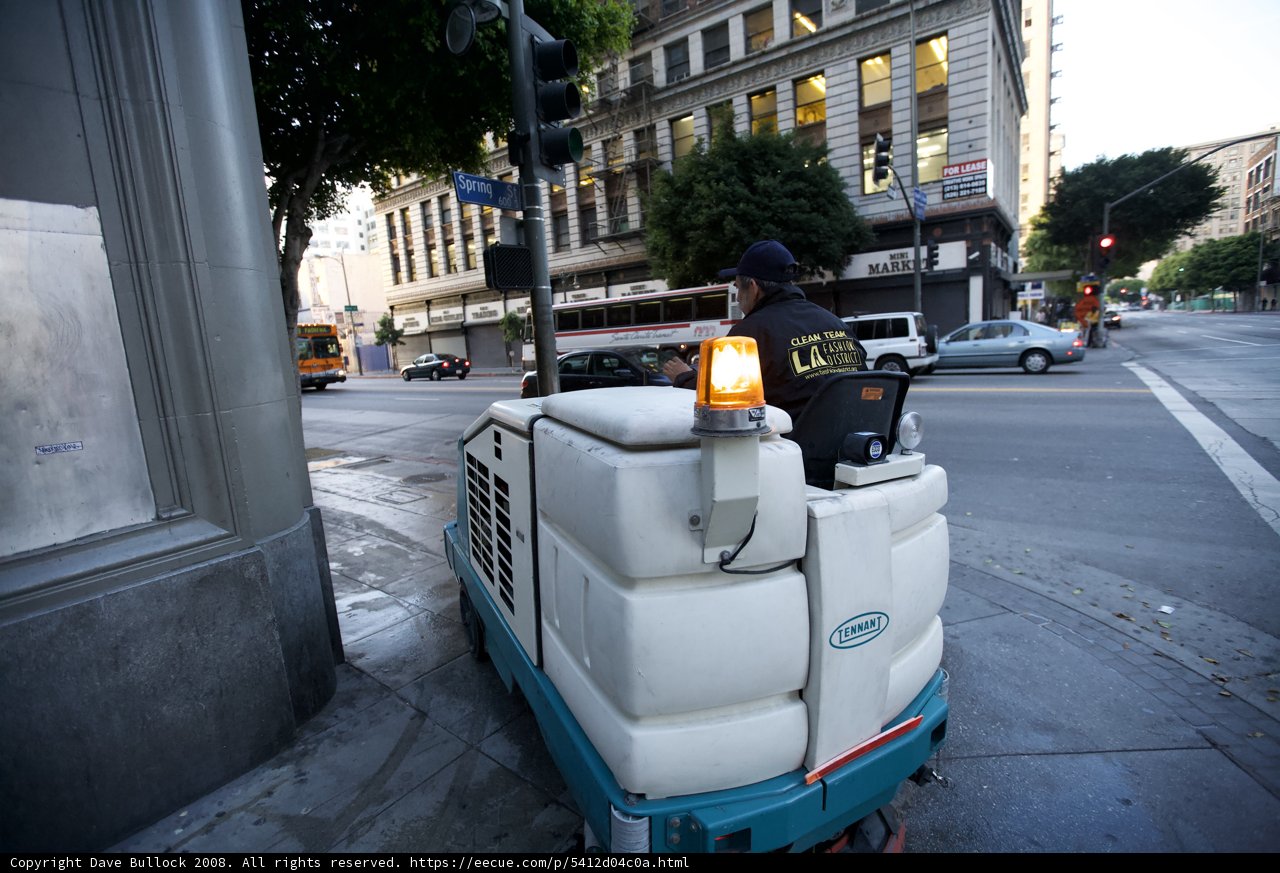 The City Worker Clearing the Way