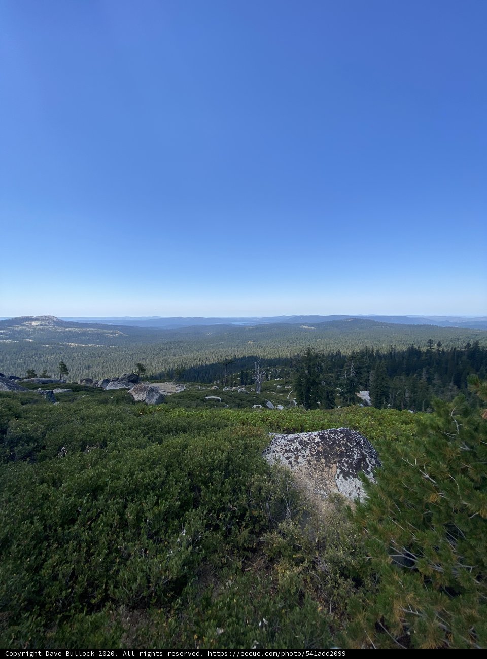 Majestic View of Desolation Wilderness