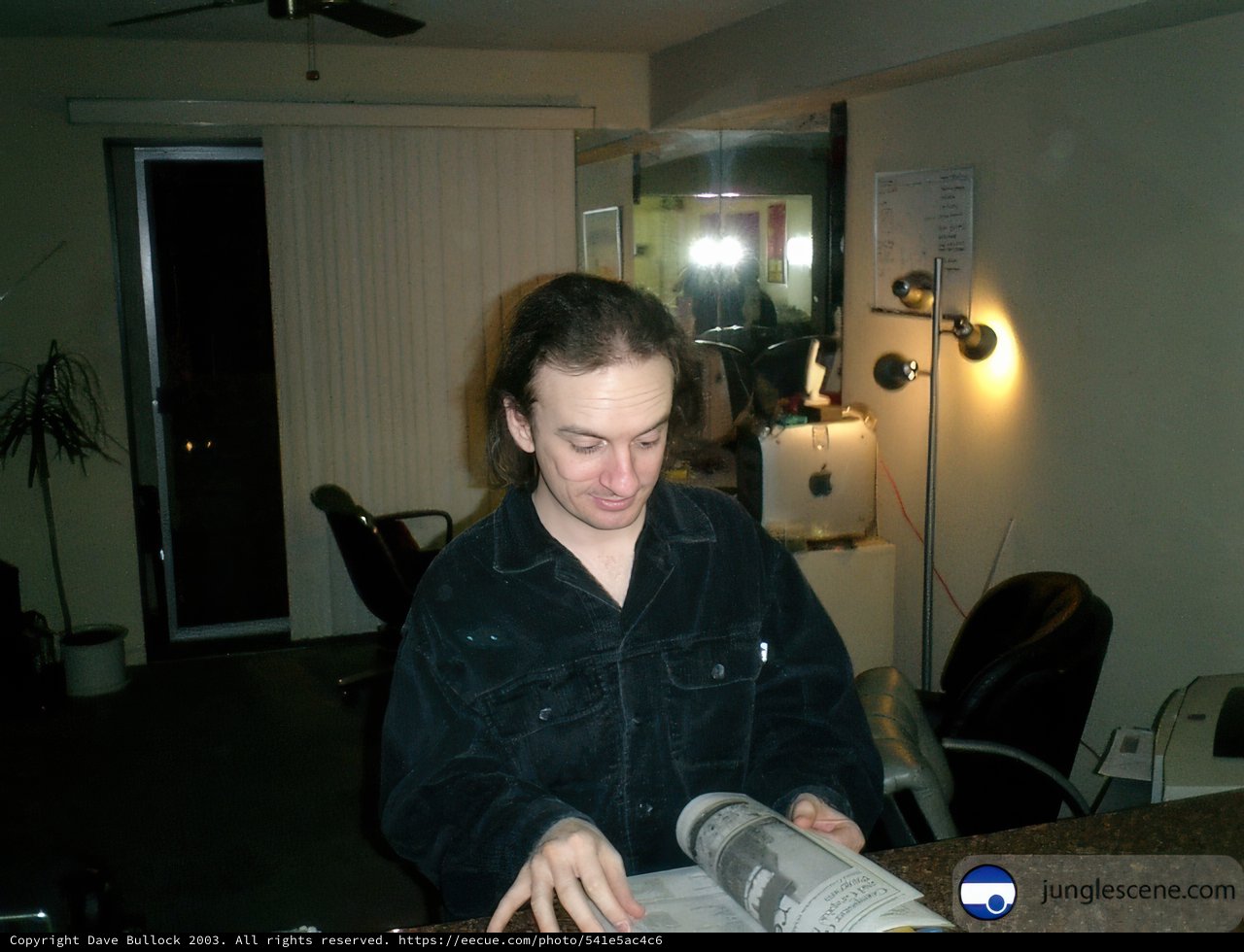Classic Portrait of Michael R in Living Room