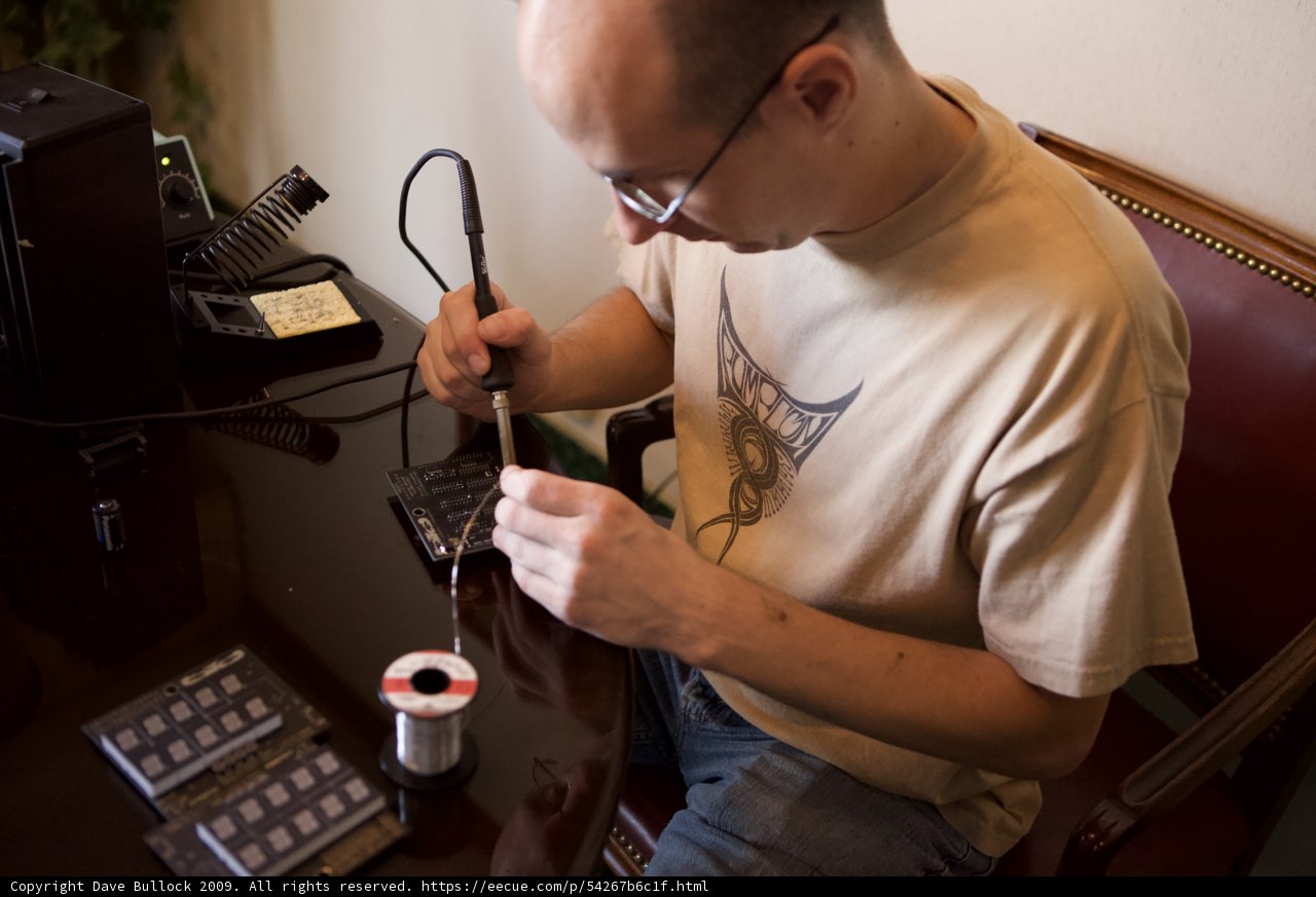 Working Hard on the Laptop with a Mic