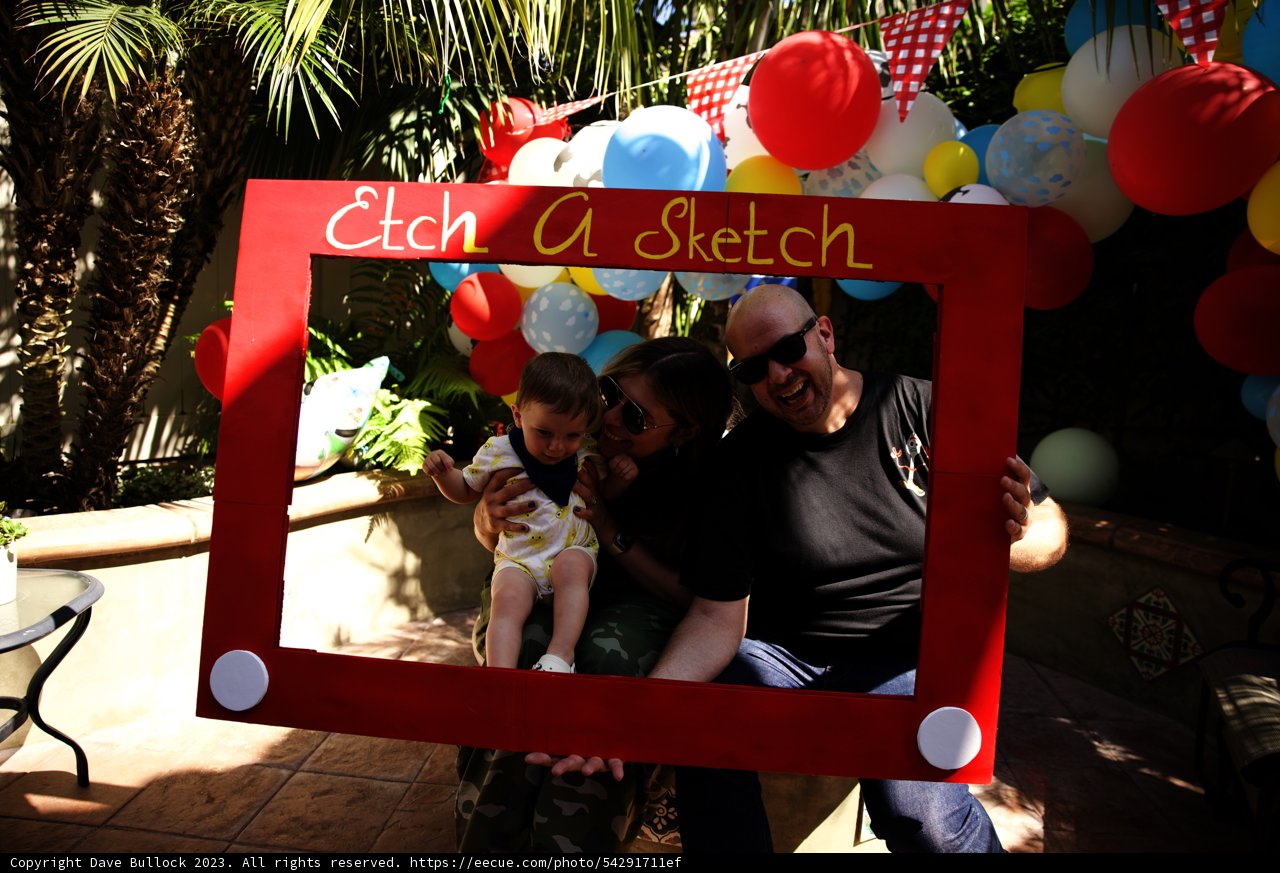 A First Birthday Framed in Love and Laughter