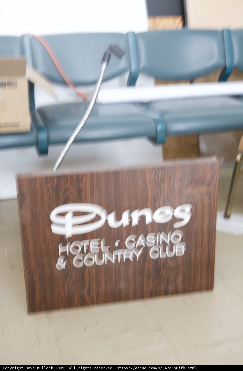 Dunes Hotel and Country Club Sign
